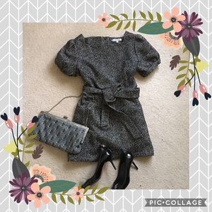 CLASSY & STYLISH JENNIFER LOPEZ TWEED TUNIC DRESS